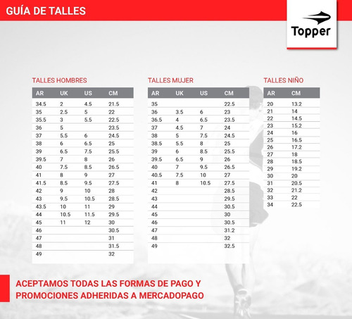 Zapatillas Topper Jump Kids 57570 - Nuevo!