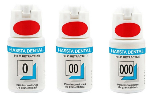 Hilo Retractor Gingival (kit 3pzas) Hassta Hlv- Gscii
