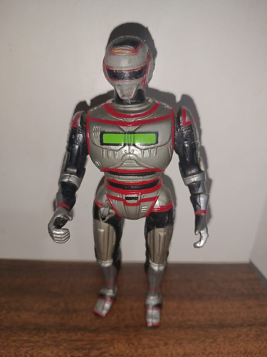 Boneco Jaspion Delux Glasslite Lindo, Mecanismo Funcionando (Usado)