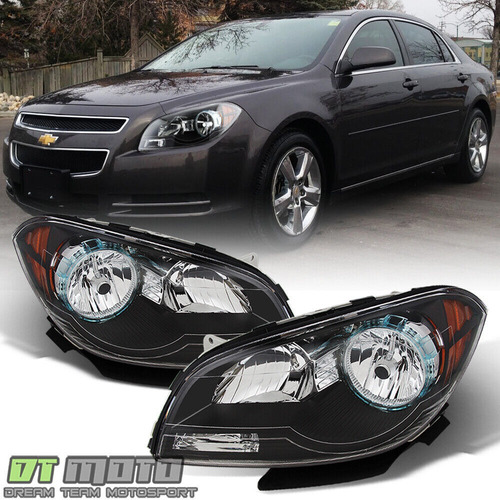 Par Faros Negro Interior Chevrolet Malibu Ltz 2010 2.4l