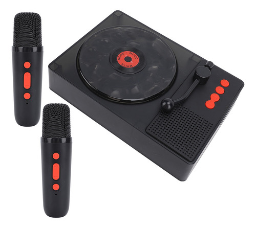 Micrófono Inalámbrico, Altavoz Nocturno, Portátil, Retro, Co