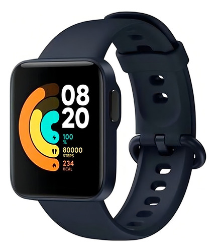 Xiaomi Mi Watch Lite tela de 1.4" com pulseira de tpu - cor navy blue - Excelente (Recondicionado)