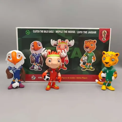 3 3-piece Fifa 2026 World Cup League Mascot Set, Saioagi