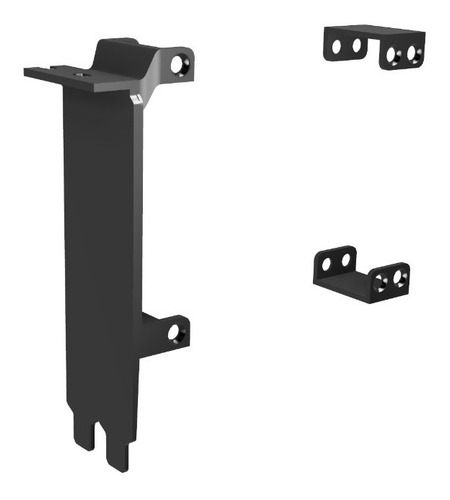 Soporte X2 Cooler 92mm 2 Slot Pci Gabinete Nextsale Munro Led Negro