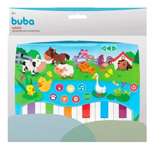 Tablet Teclado Touch Cantando com os Animais - Buba