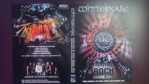 Bluray Whitesnake Ao Vivo Arena 2013 Anhembi Sao Paulo