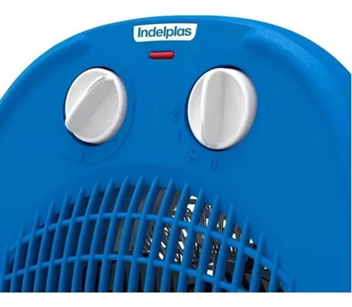 Imagen 3 de 8 de Caloventor Eléctrico Indelplas Ic-01 Azul 220v
