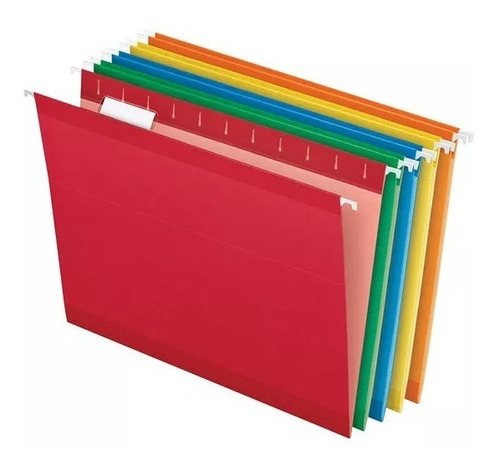 Folder Colgante 25 Piezas Pendaflex 5 Colores Tamaño Carta!
