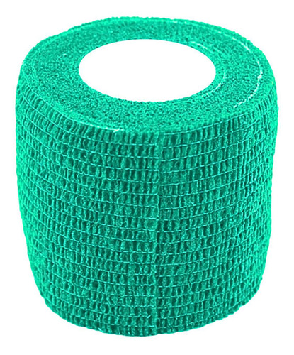 Bandagem Atadura Elástica 5cm X 2mt - Lisa Turquesa