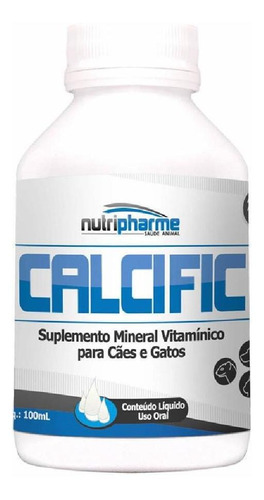 Suplemento Mineral Calcific 100ml - Nutripharme Cálcio