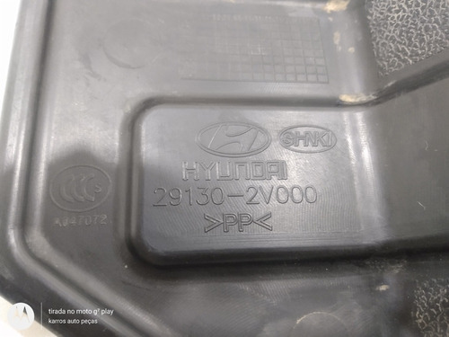 Imagem 5 de 5 de Defletor Esquerdo Moldura Radiador Veloster 2012