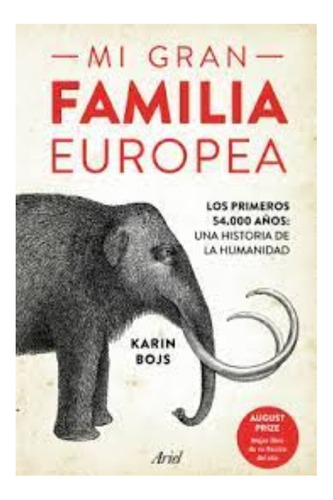 Libro Fisico Mi Gran Familia Europea.  Karin Bojs