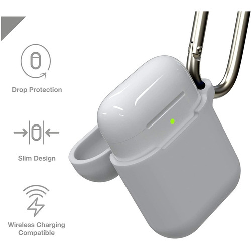 Funda Estuche Silicona Gear4 Apollo Para Apple AirPods 1 & 2