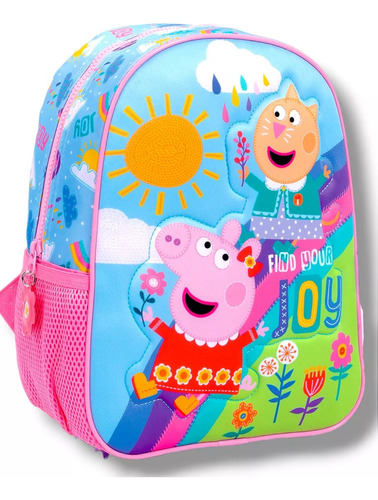 Mochila Espalda Peppa Pig 12p 30 Cm Jardin 