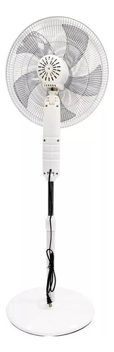 Ventilador Pedestal Apolo Blanco 16 Masterfan 40.64 Cm 60hz Blanco Plástico 5