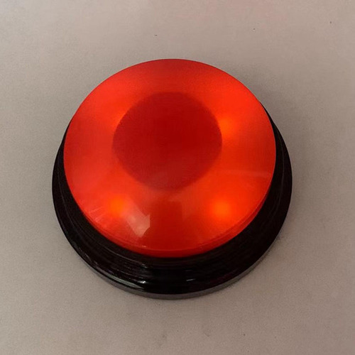 Gravação De Som Botão De Brinquedo B-vermelho B-vermelho