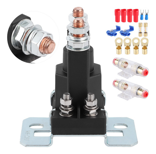 Aislador De Corriente Continua De 500 A, 12 V, Portafusibles