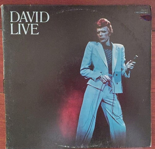 David Bowie David Live Lp Vinilo Alema 74 Cx