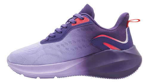 Tenis Charly Pulse Running Road Casual 1043047 Lil/mor Dama