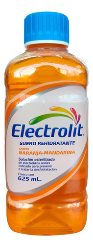 Electrolit Suero Rehidratante Sabor Naranja Mandarina 6pz