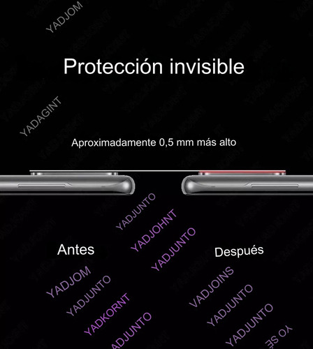 Mica Protectora De Lente Premium Para Cámara S22 Ultra