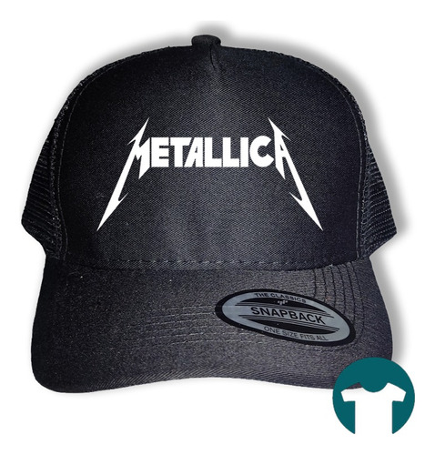 Gorra Metallica Camionera Snapback