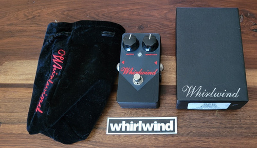 Pedal Whirlwind Red Box Compressor + Caja + Cable