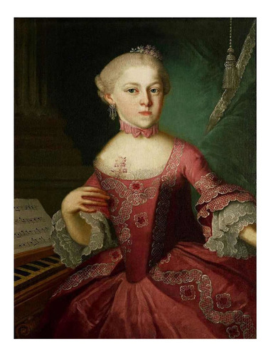 Maria Anna Mozart. Irmã de Mozart.