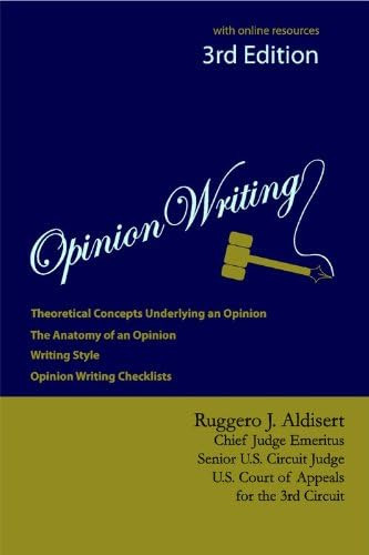 Opinion Writing, De Aldisert, Ruggero. Editorial Carolina Academic Press, Tapa Blanda En Inglés