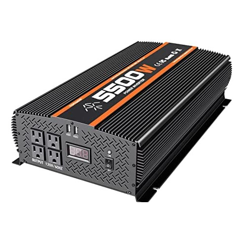 Inversor De Potencia De 5500w, Inversor De Corriente Ca...