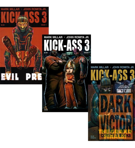 Kick Ass 3 Completa Mark Millar John Romita Jr Ingles Stock