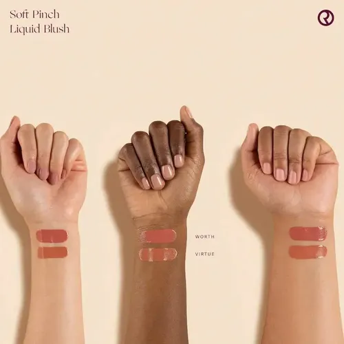 Rare Beauty liquid blush mini soft pinch tono happy | Cuotas sin