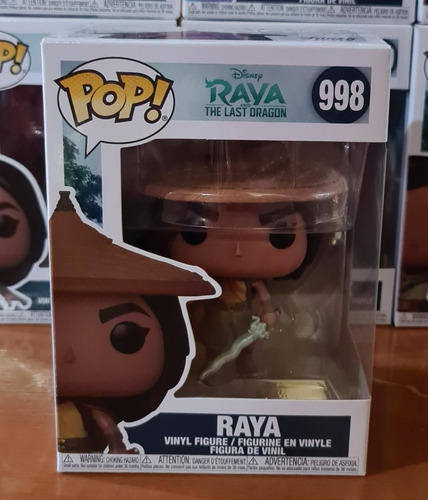 Funko Pop Raya The Last Dragon Raya Con Sombrero (Usado)