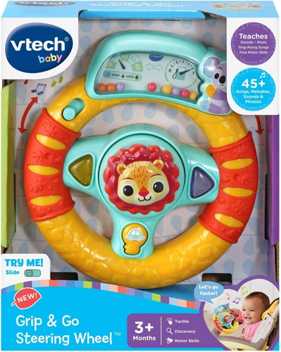Vtech Volante Grip And Go Juega Y Aprende Sobre La Marcha