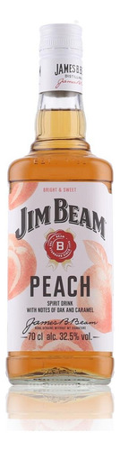 Whisky Jim Beam Peach 700 Ml Vol. Alc. 32.5%