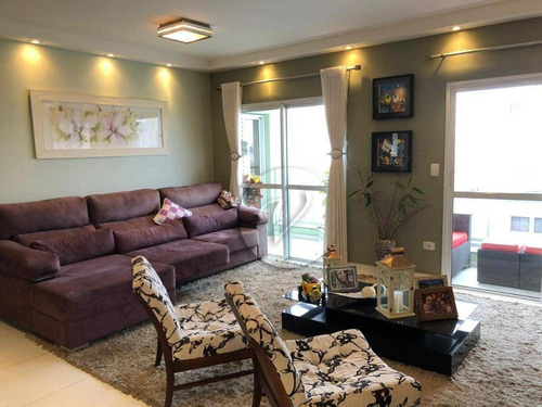 Apartamento Com 3 Dormitórios À Venda, 106 M² Por R$ 750.000,00 - Vila Guiomar - Santo André/sp - Ap2441