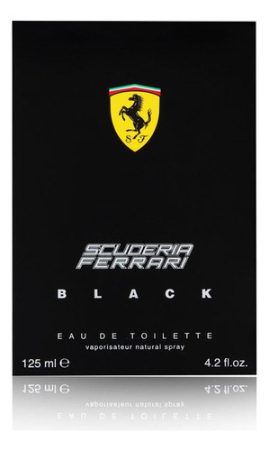 Perfume Ferrari Scuderia Black 125ml Edt Caballero