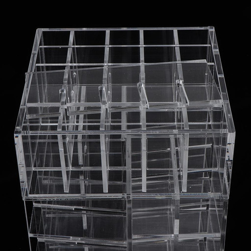 Soporte De Lápiz Labial Giratorio Acrílico