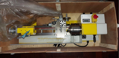 Torno Mecánico Paralelo 350 Mm Motor Brushless De 750w