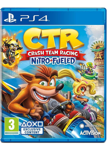 Ctr Crash Team Racing Nitro-fueled Version Europeo Ps4 Nuevo