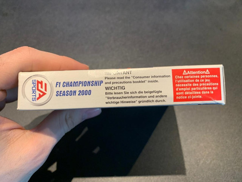 F1 Championship Season 2000 Game Boy Color Gbc (Usado)