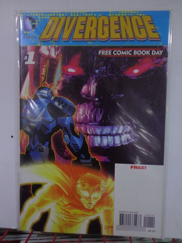 Divergence 1 Free Comic Book Day Dc Comic En Ingles