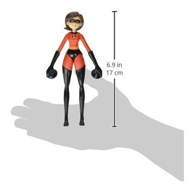 Sra. Incrível Mulher Elástica Figura De 15cm Os Incríveis 2