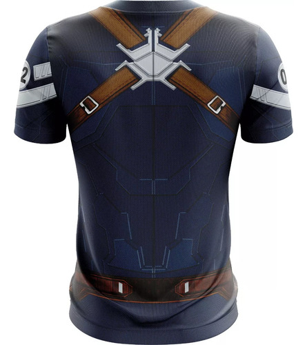 Playera Sublimada Capitan America Soldado
