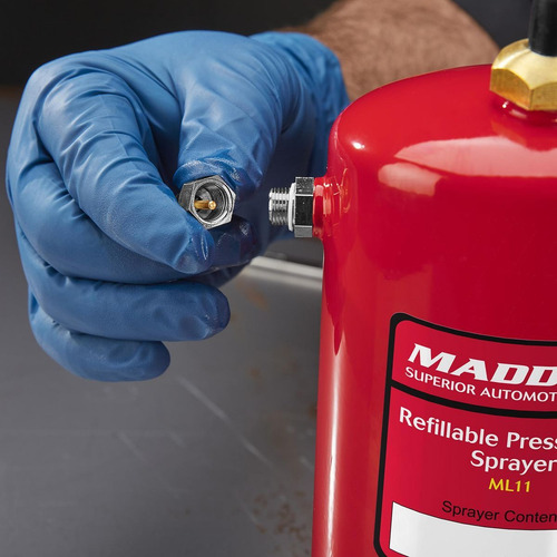 Pulverizador Presurizado Recargable De 32 Oz. Color Rojo