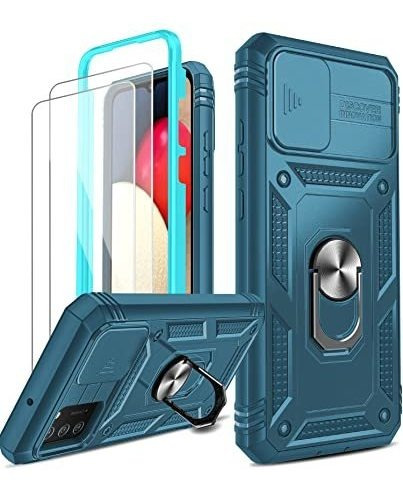 Galaxy A02s Caso De Teléfono, A02s Caja Con Funda De 7yp8n