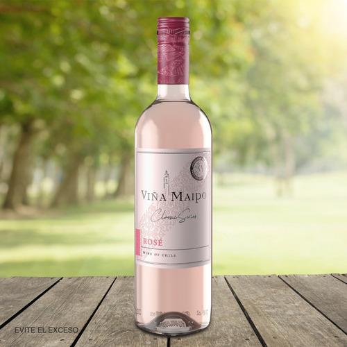 Vino Rosado Viña Maipo Classic Series Rosé 750 Ml