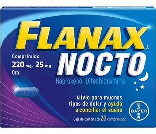 Flanax Nocto Caja Con 20 Tabletas, 20 Unidad, 1