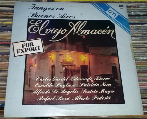 Gardel Pugliese De Angelis El Viejo Almacen Lp Arg / Kktus