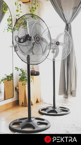 Imagen 5 de 10 de Ventilador 3 En 1 Pektra 3 Aspas Metalica 18p Pie Pared Piso